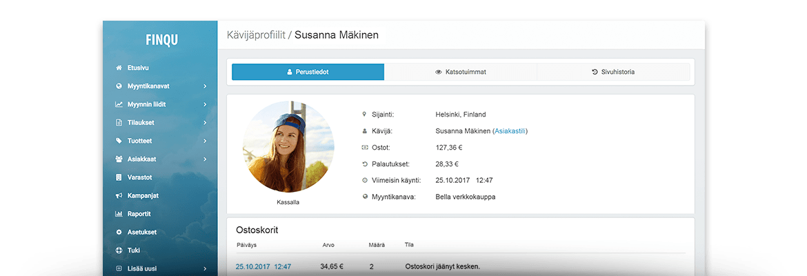 Kävijäprofiilit