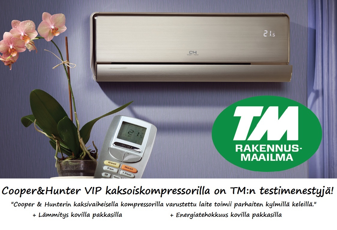 Inventaarin aika - testimenestyjä C&H VIP 12 nyt nopeimmille 999 €!