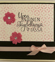 Kortti onnea upea nainen