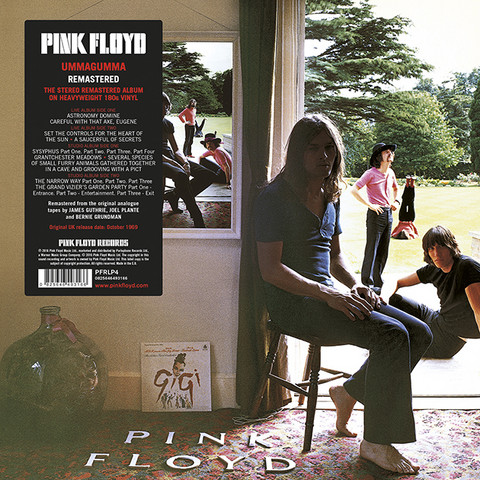 Pink Floyd : Ummagumma-Remastered 2LP
