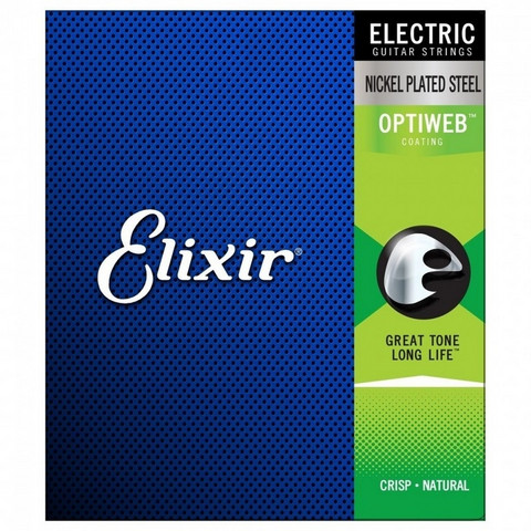 Elixir Optiweb 11-49 Strängset för elgitarr