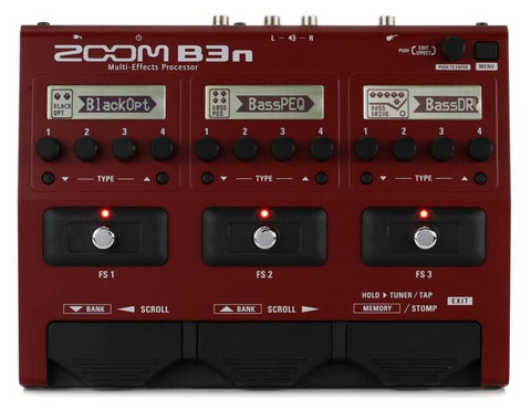 Zoom B3n - Bass multieffect