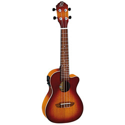 Ortega RUDAWN-CE ukulele mikrofonilla, concert-koko