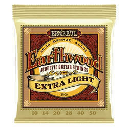 Ernie Ball -  Earthwood Bronze Extra Light 10-50