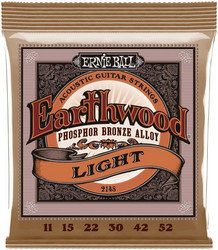 Ernie Ball -   Earthwood Phosphor Bronze Light 11-52