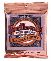 Ernie Ball - Earthwood Phosphor Bronze Extra Light 10-50