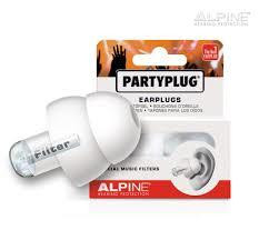Alpine party plug öronproppar - vit
