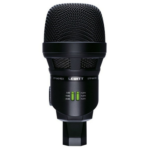 Lewitt DTP 640 REX -  Dual-element bassdrum microphone