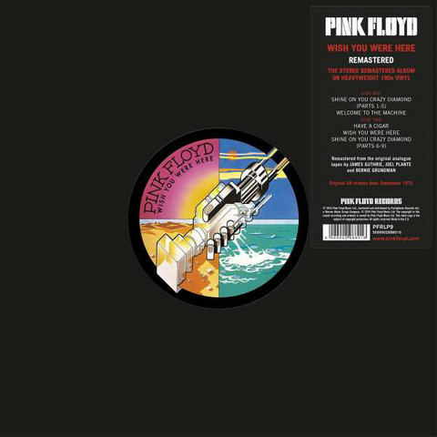 Pink Floyd:Wish You Were Here - Remastered LP