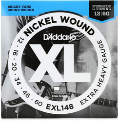 Daddario EXL148  012- 060 Srängset för elgitarr