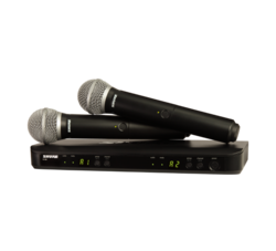 Shure BLX288E / PG58 trådlös mikrofonset med två mikrofoner