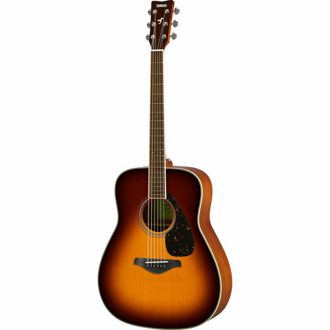 Yamaha FG-820BSB IITeräskielinen kitara - Brown Sunburst