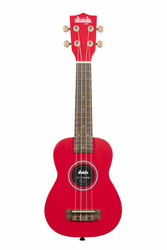 Kala Ukadelic Cherry Bomb Soprano Ukulele + gigbag