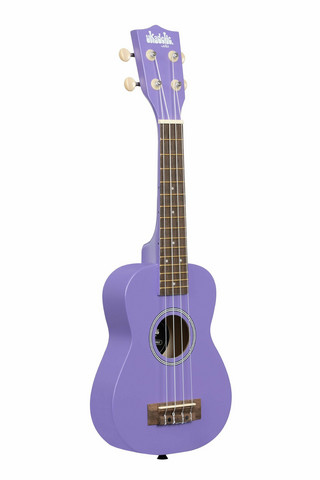 Kala Ukadelic Ultra Violet Soprano Ukulele + gigbag