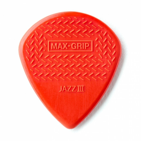 Dunlop soittolehti Max-Grip Jazz III - RED