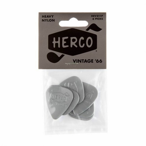 HERCO | 60-tals klassiker-plektrum-Vintage 66-Heavy Nylon