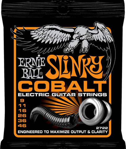 ERNIE BALL Hybrid Slinky Cobalt  009-046 Strängset för elgitarr