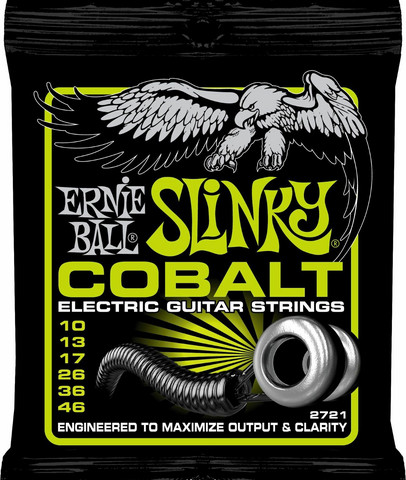 ERNIE BALL Regular Slinky Cobalt 010-046 Sähkökitaran kielisarja