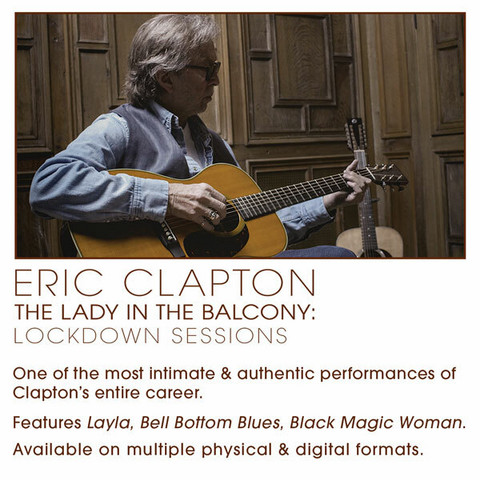 Eric Clapton:The Lady in the Balcony - Lockdown sessions  2LP