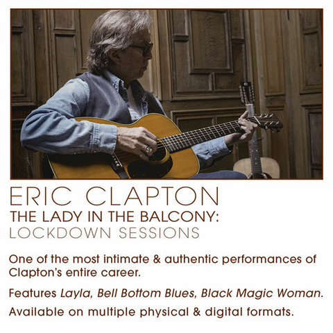 Eric Clapton:The Lady in the Balcony - Lockdown sessions  CD