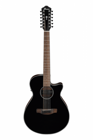Ibanez AEG5012-BKH 12- Str. elektroakustisk gitarr