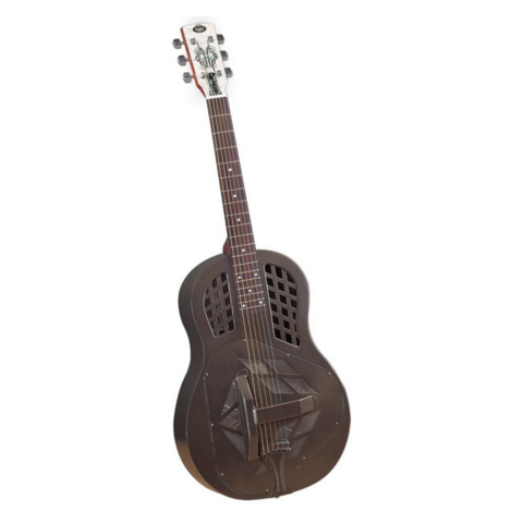 REGAL RC-58TT Tricone Resonatorgitarr & gigbag - begagnad