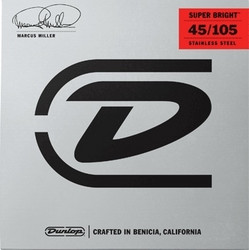 Dunlop Marcus Miller Stainless Steel 45-105 Super Bright  Basson kielisarja