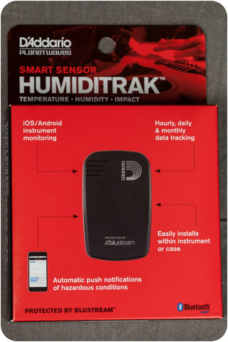 D'Addario Humiditrak - Bluetooth fukt och temperaturgivare