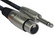 ALPHA AUDIO Mikrofonsladd XLR-6,3mm plugg