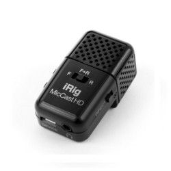 iRig Mic Cast HD Pocket-Sized Microphone for iPhone, iPad, and Android