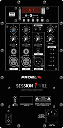 PROEL: SESSION1 högtalare, 400W,  Bluetooth, 3-kan. mixer