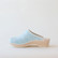 Clogs Feather, light blue