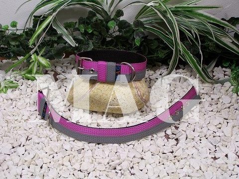 Harmaa/pinkki 4cm