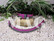 Harmaa/pinkki 4cm