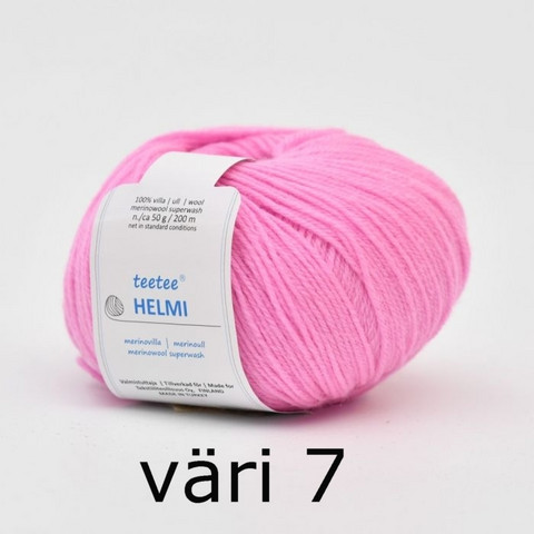 teetee Helmi, väri 7, roosa
