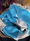 Hammam Towel Chevron Turquoise
