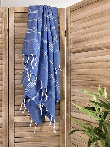 Hammam Towel Sultan Premium Ocean Blue
