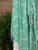 Hamam-pyyhe Oriental Jade Green Käsinkudottu 180 x 100, 100%puuvillaa