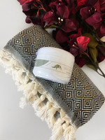 Diamond Hamam Handduk & Hammam Tvål Paket