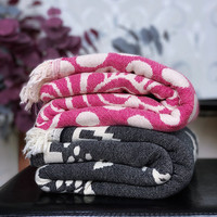 XL Jacquard Hammam Towel Set 2 pcs