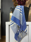 Hand/Face Hammam Towel Aegean Ocean Blue