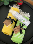 Sultan Premium Hamam Handduk 2 pcs & Tvål Paket