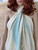 Hammam Towel LINEN Stripe Turquoise Hand-loomed