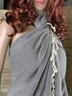 Hammam Towel Pastel Black