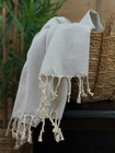 Pastel Hammam Hand Towel Light Gray