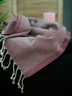 Pastel Hammam Hand Towel Wine Red