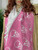 Hammam Towel Jacquard Skull Fuchsia