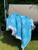 Hammam Towel Jacquard Skull Turquoise