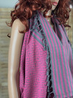 Hammam Towel Big Diamond Fuchsia