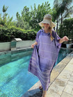 Hammam-poncho Sultan Purple